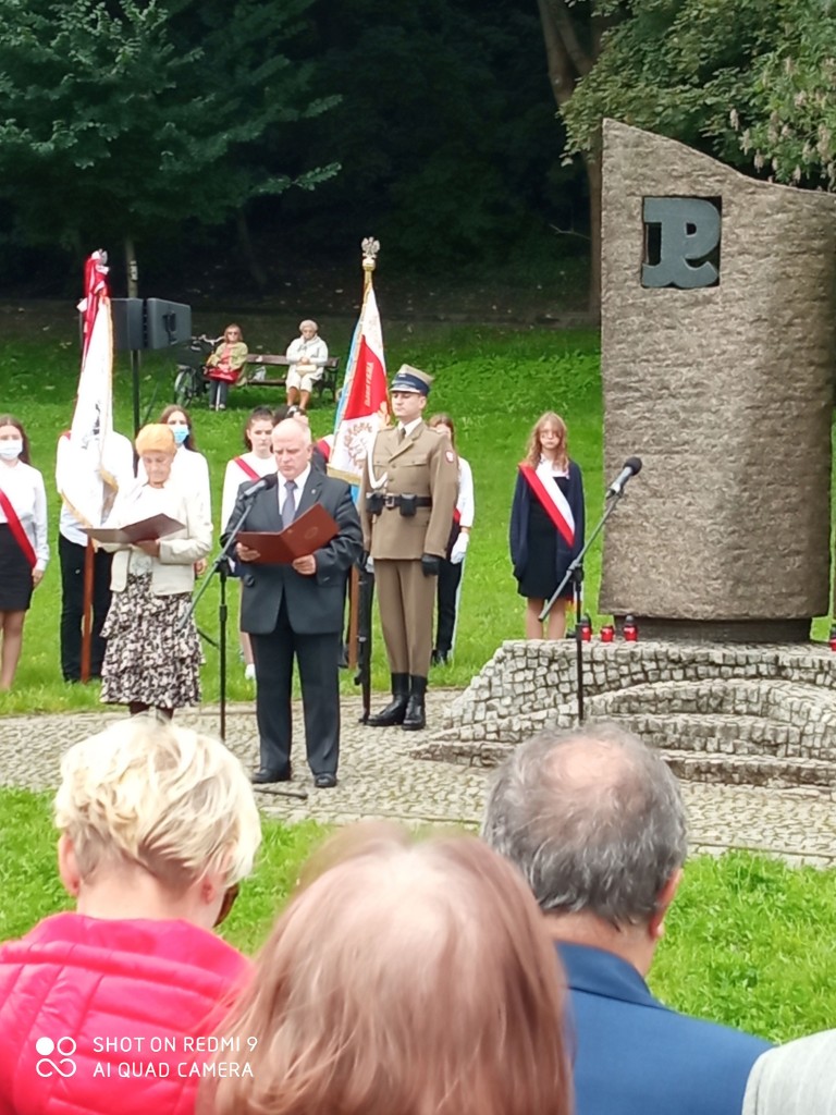 Tomasz Korczak, prezes Okręgu Mazowieckiego ZNP i Ewa Zielińska, sekretarz Zarzadu Okregu